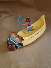 alter DDR Gummi Indianer, Kanu