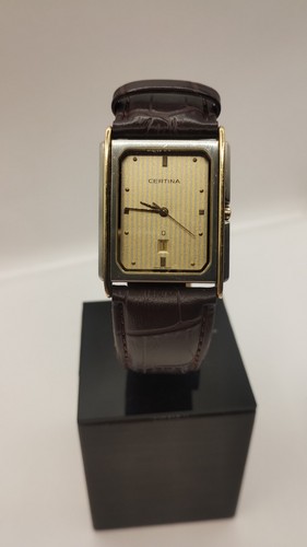 Certina tank two tone quartz - tone,