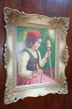 Antik Ölbild von Rozsa Karoly