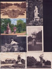 165418 7 AK Dresden Großer Garten Blick vom Palais Brunnen-Nymphe Vase Corrabini