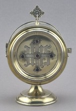 Custodia Silber 750 vergoldet