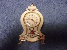 Imhof Tisch- oder Kaminuhr mit 15 Juwelen, mit Weckfunktion