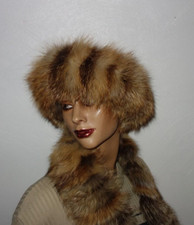 Fuchs Pelz Stirnband Echtfell