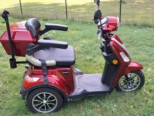 Rolektro E-Trike 25 V.2 Rot 1000W Elektroroller E-Roller E-Scooter Seniorenmobil