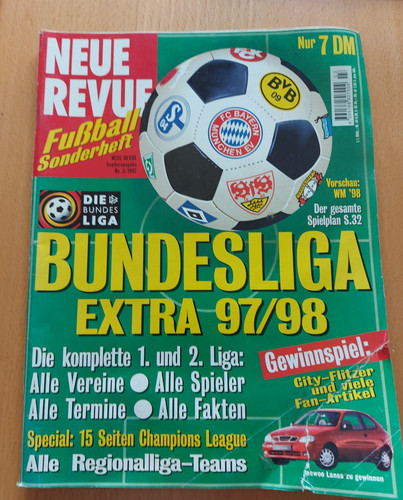 Sonderheft fußball neue revue - fußball,