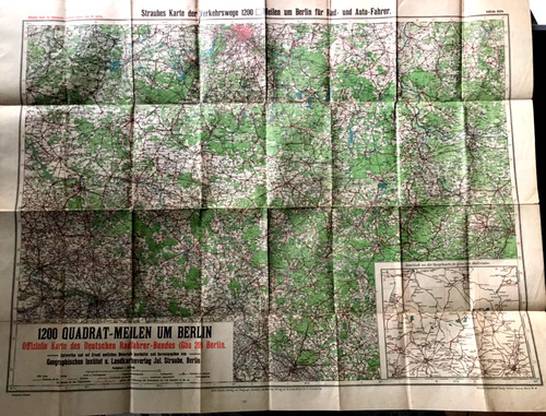 Straubes landkarte 1200 - straubes,