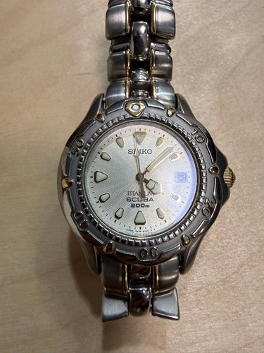 Seiko titanium scuba 200m - titanium,