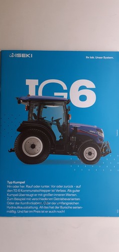 Iseki 6 kommunalschlepper - iseki:, tg
