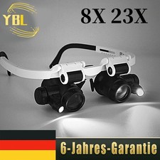 Lupenbrille 8X 23X Brillenlupe