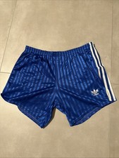 Seltene Glanz Shorts Adidas 70s 80s Sprinter Runner Vintage Größe M HSV Schalke
