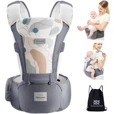 Bebear BabytrageBebamour Babytrage für 0-36 Monate 3D Air Mesh Babytrage Rucksac