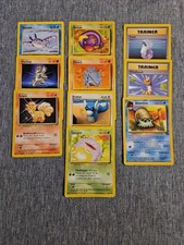 10 Pokemon Karten 1. Edition Base Dschungel Set 1999/2000 #44
