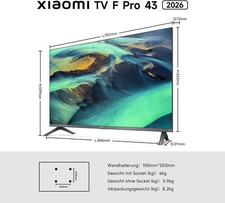 Xiaomi TV F Pro 43, 43 Zoll