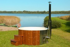 Badefass Ofen Hot Tub