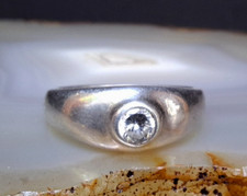 Ring Silber 925 Bergkristall