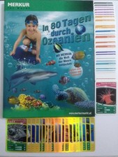 MERKUR - In 80 Tagen durch Ozeanien 1! Goldkarten und Sets zum aussuchen