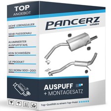 Komplette Auspuffanlage für
