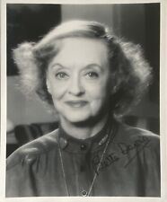 Bette Davis +1989 signiert Großfoto Original Signatur Autogramm Signed (21)