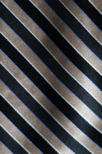 NAUTICA SEIDENKRAWATTE SCHWARZ