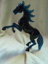 Glasfigur Pferd Kunst Deko