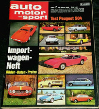 Auto Motor Sport 07/69 Ford