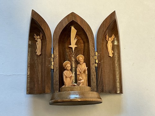 Vintage oberammergau krippe - vintage,