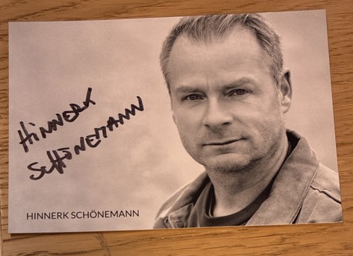 Autogrammkarte hinnerk - autogrammkarte,