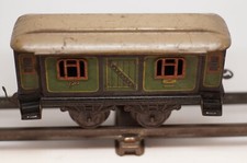 Alter Postwagen Spur 0 Bing?,Güterwagen,Gepäckwagen,Hersteller unbekannt