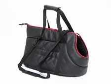 Hundetragetasche Transporttasche für Hunde Katzen Tragetasche HOBBYDOG Kunstlede