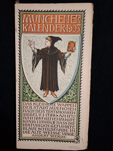 Münchener kalender für - für, das