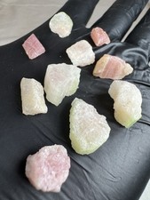 10 Rot-Grüne Natur Turmaline