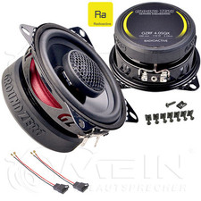 GROUND ZERO LAUTSPRECHER für VW T4 Bus 1996-2003 Armaturenbrett Front 110W #BW96