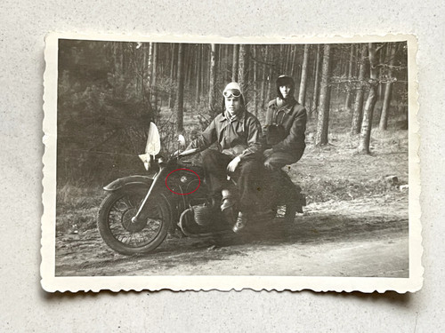 Orig foto ddr motorrad - foto,