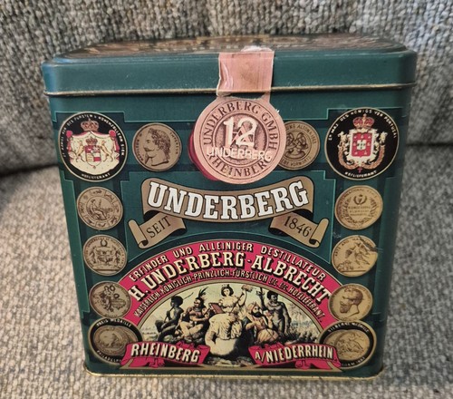 Retro blechdose underberg - retro,
