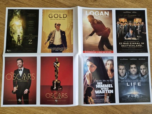 Cinema plakatkarten - 8x,