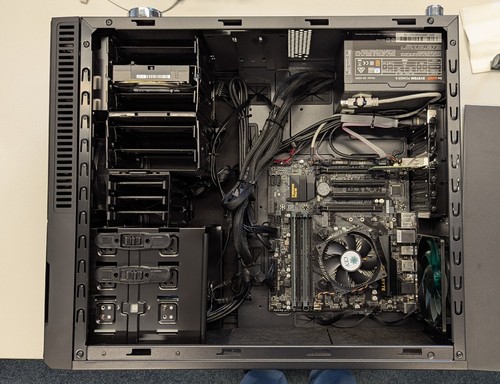 Desktop tower computer - desktop, pc