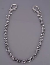 Geldbörse Kette Chrom Goth