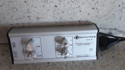 Monacor sla impedanzwandler - monacor,