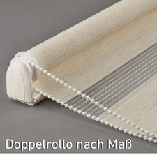 Doppelrollo nach maß klemmfix - doppelrollo,