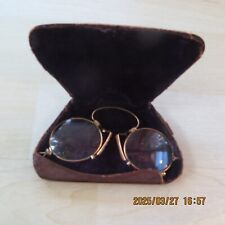 Antike Vintage Brille mit Etui