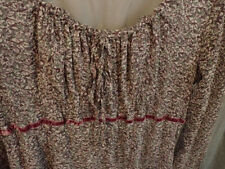 Kleidmit Unterkleid,  dezente Farben, Gr. 40