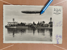 Postkarte AK Zeppelin Hindenburg Langenargen Luftschiff 2.WK MF2