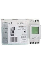GRäSSLIN digitale Zeitschaltuhr talento 471 plus Timer Schaltuhr Weiß