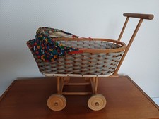 DDR Korb Puppenwagen, vintage