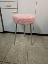 Polsterhocker - Plüsch - DDR