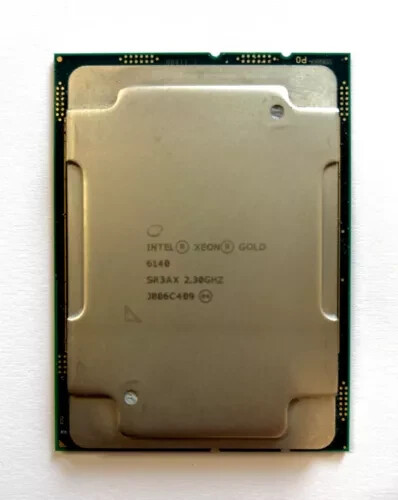 Intel xeon gold - gold, 18-kern
