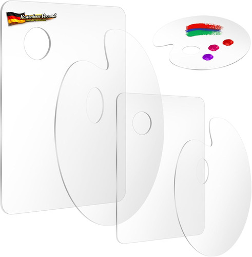 Acryl malpalette set stück - set, 4