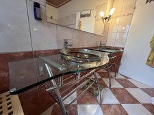 Designer Glas Waschtisch