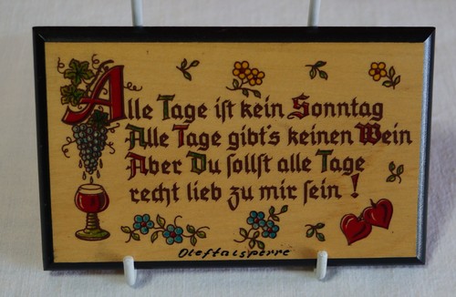 Brandmalerei deko holz - -,