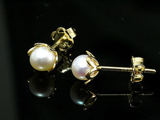 585 gelbgold kleine perlen - 585,